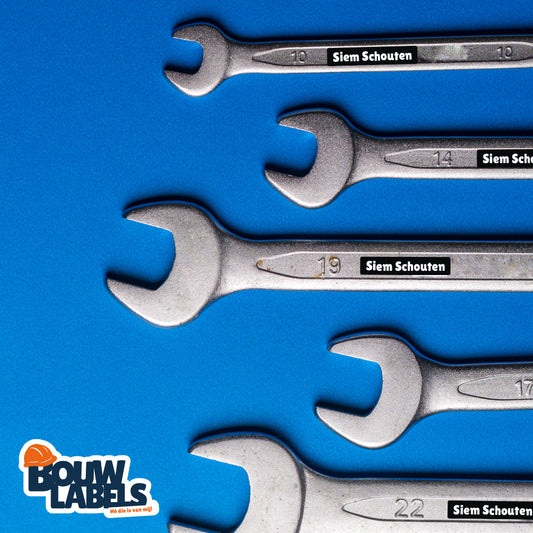 Bouw Labels Klein (set van 14 labels)