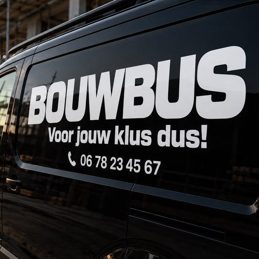 Tekststicker op maat